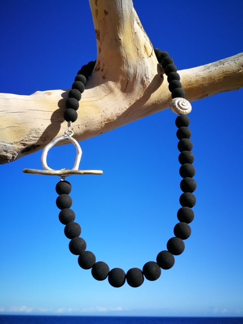 Black Lava Necklace