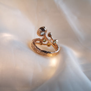 Rose Gold Gemstone Ring