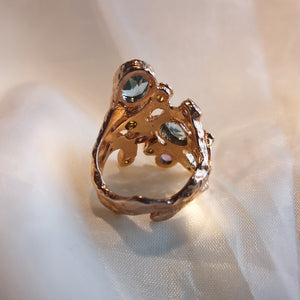 Gemstone Rose Gold Ring